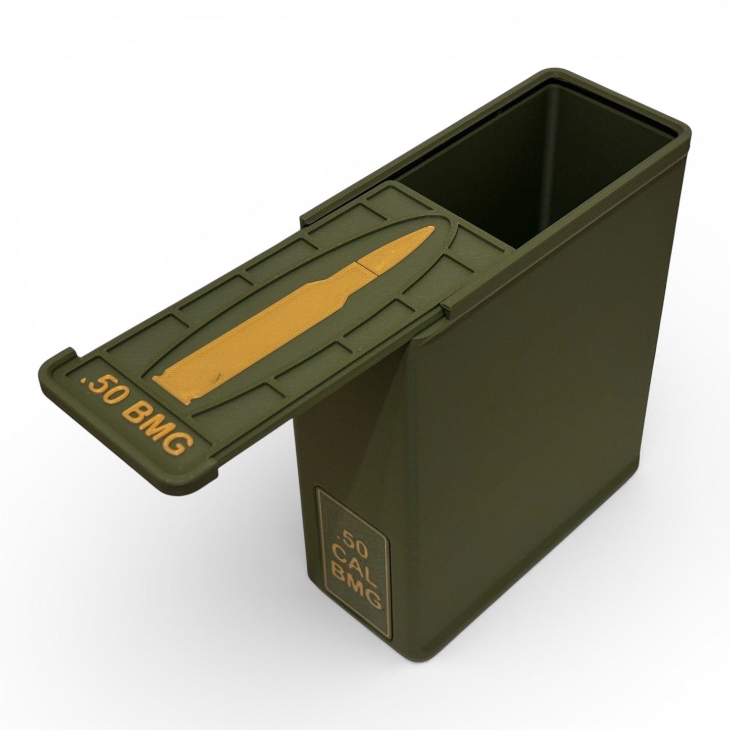 Coconut Innovations Munitionsbox / .50 BMG / ‘Schiebedeckel’ / Patronenbox, Ammo Box - 3D-Druck aus dem Westerwald