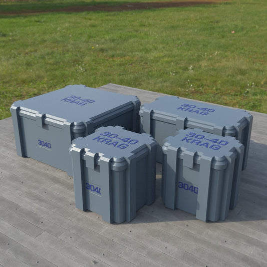 Filamelt Munitionsbox / .30-40 Krag / ‘Klappdeckel’ / Patronenbox, Ammo Box - 3D-Druck aus dem Westerwald