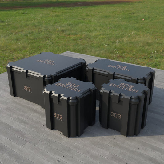 Filamelt Munitionsbox / .303 British / ‘Klappdeckel’ / Patronenbox, Ammo Box - 3D-Druck aus dem Westerwald