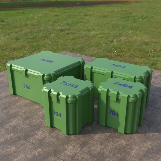 Filamelt Munitionsbox / 7x64 / ‘Klappdeckel’ / Patronenbox, Ammo Box - 3D-Druck aus dem Westerwald