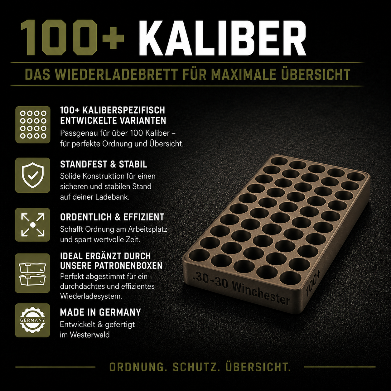 Filamelt - Premium Wiederladebrett 6.5 PRC