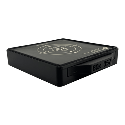 Diabolo-Box für 80x.357 / 9 mm – Praktisch stapelbar wiederverwendbar. Matchbox Schießsport-Zubehör